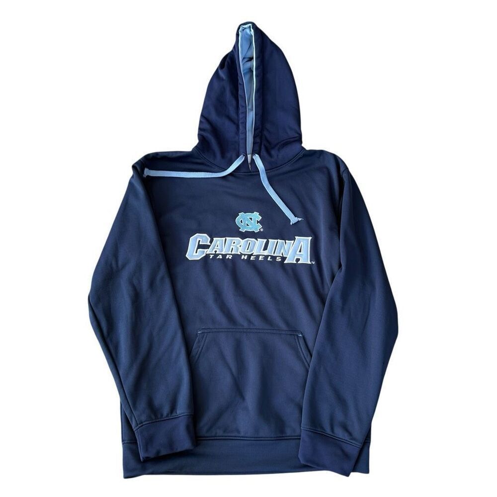 Majestic Section 101 North Carolina Tar Heels Hoodie Sweatshirt size M - Picture 1 of 5